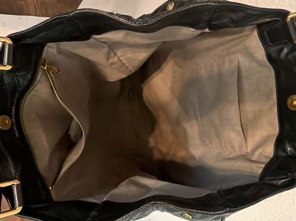 Marc Jacobs Palais Royal Kristen Glazed Leather Tote Bag - Picture 8 of 8